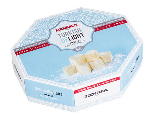 160 g Diabetic / Sugar Free Turkish Delight with Mastic