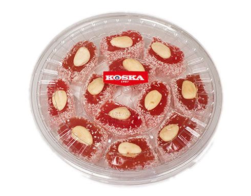 300 g Gül Aromalı Bademli Saray Lokum