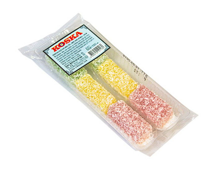 50 g Gül, Limon, Nane Aromalı H.Cev. Kaplı Lokum